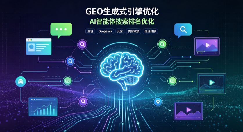 资源县GEO 浪潮来袭：生成式引擎优化崛起，创作者争抢豆包、DeepSeek、元宝智能体流量入口