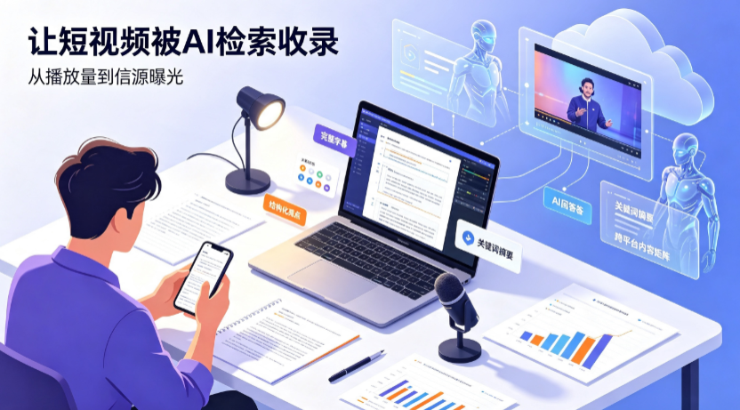 资源县短视频创作者新必修课：吃透 GEO 优化，让抖音内容被豆包、DeepSeek、元宝智能体收录